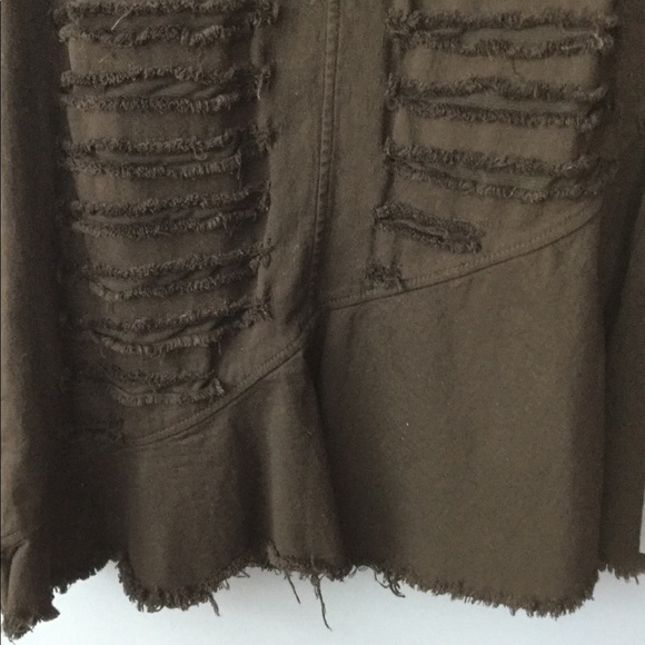 Le doux denim midi skirt - Picture 3 of 4